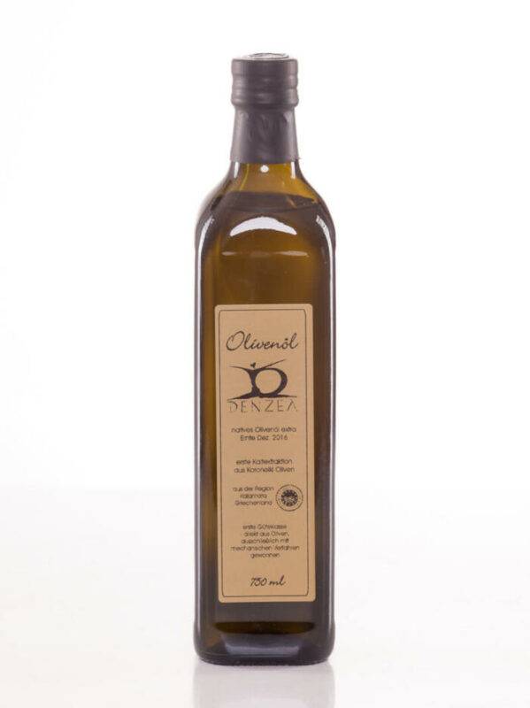 Olivenöl extra nativ von der Familie Denzel aus Griechenland, Kalamata