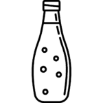 icon von flasche