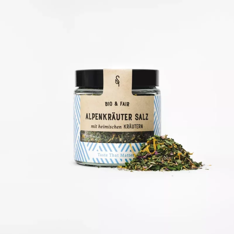 alpenkraeuter salz mit heimischen kraeutern | almgold-soulspice 1