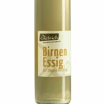 Birnenessig aus Vorarlberg in der 0,5-l-Glasflasche – naturtrüb, aus heimischen Mostbirnen, schonend vergoren