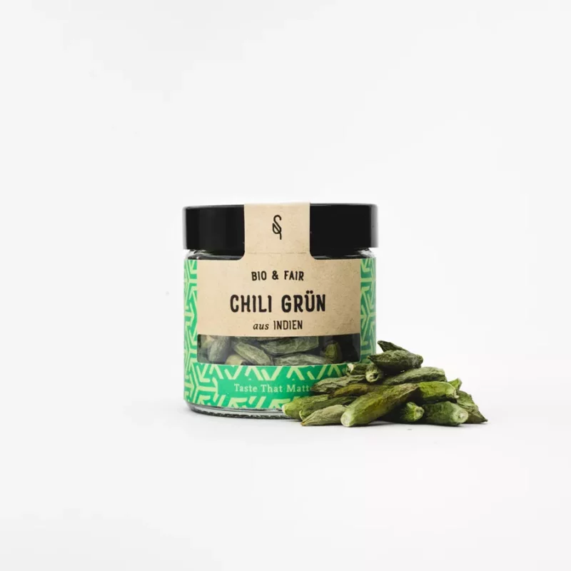 chili gruen aus indien | almgold-soulspice 1