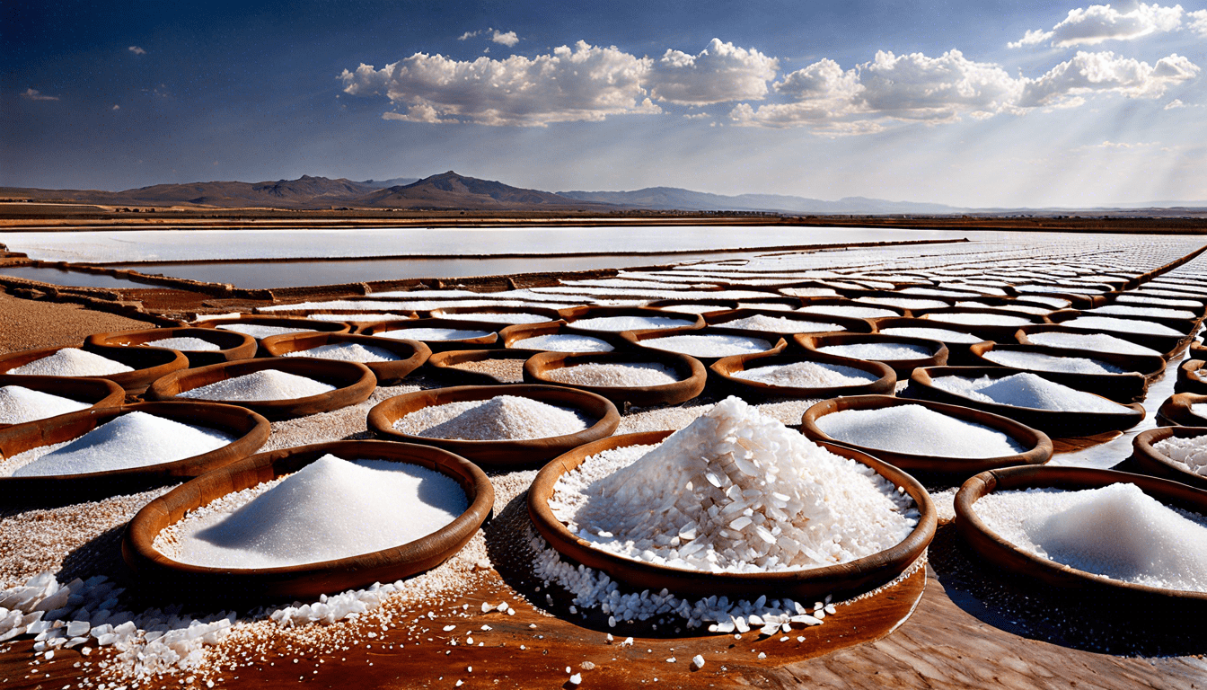 Herstellung der Pélatos de Sel in Andalusien