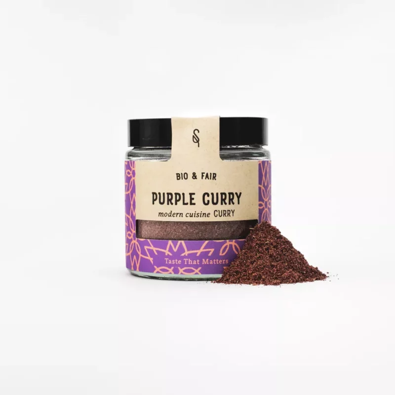 purple curry modern cuisine curry | almgold-soulspice 1