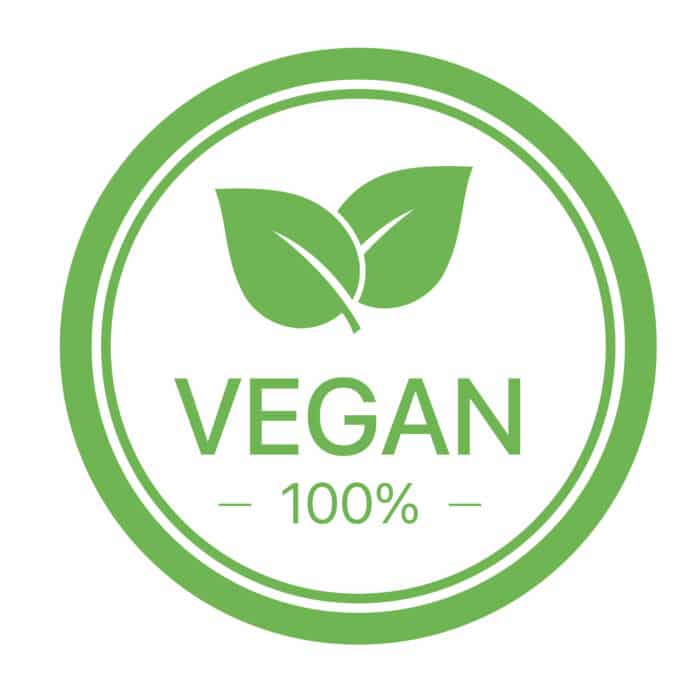 100 % pflanzlich – vegan ausgezeichnet