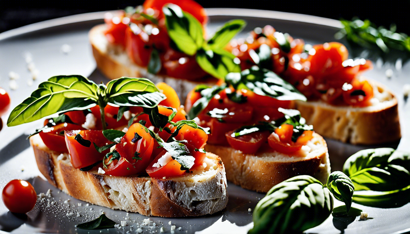 Bruschetta-mit-Tomate-und-Basilikum