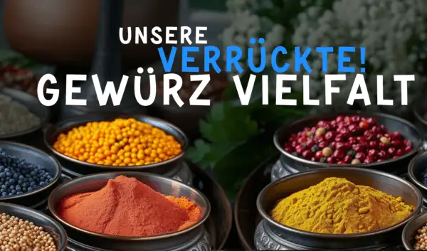 Verrückte Gewürz Vielfalt