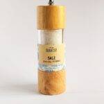 Salzmühle aus Holz mit Keramik-Mahlwerk & deutschem Steinsalz von ALMGOLD